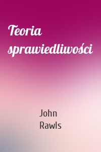 Teoria sprawiedliwości