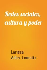 Redes sociales, cultura y poder