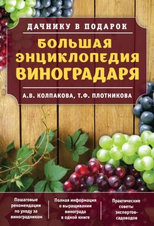 Обложка книги «Большая энциклопедия виноградаря» — Анастасия Колпакова, Татьяна Плотникова
