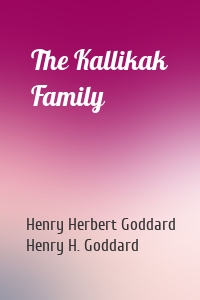 The Kallikak Family