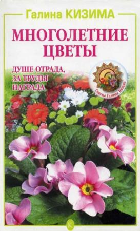 Обложка книги «Многолетние цветы. Душе отрада, за труды награда» — Галина Кизима