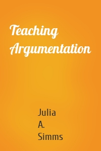 Teaching Argumentation