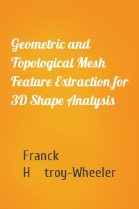 Geometric and Topological Mesh Feature Extraction for 3D Shape Analysis