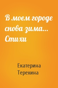В моем городе снова зима… Стихи