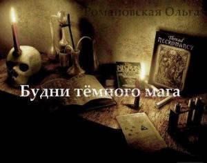 Обложка книги «Будни тёмного мага» — Ольга Романовская