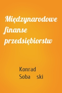 Międzynarodowe finanse przedsiębiorstw