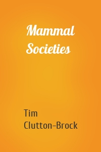 Mammal Societies