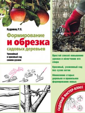 Обложка книги «Формирование и обрезка садовых деревьев» — Роман Кудрявец