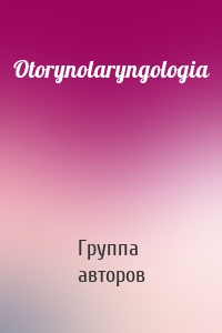 Otorynolaryngologia