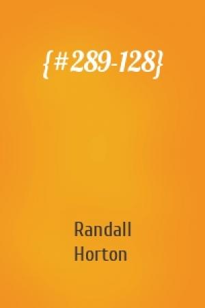 Обложка книги «{#289-128}» — Randall Horton