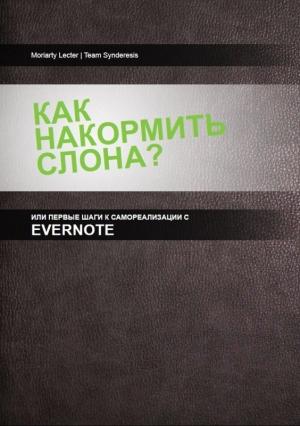 Обложка книги «Как накормить слона, или первые шаги к самоорганизации с Evernote» — Гани Султанов