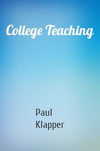College Teaching
