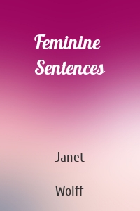 Feminine Sentences