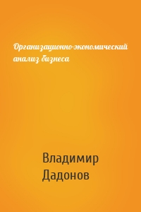 Организационно-экономический анализ бизнеса