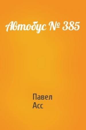 Обложка книги «Автобус № 385» — Павел Асс