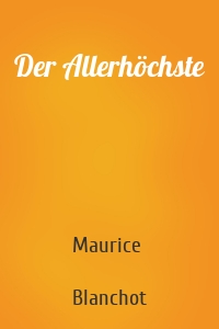 Der Allerhöchste