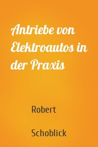 Antriebe von Elektroautos in der Praxis