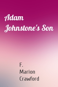 Adam Johnstone's Son