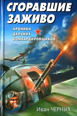 Обложка книги «Сгоравшие заживо. Хроники дальних бомбардировщиков» — Иван Черных