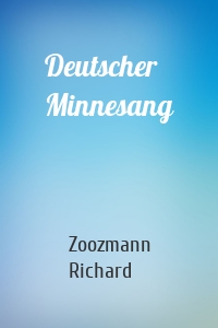 Deutscher Minnesang