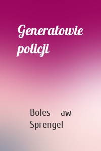 Generałowie policji