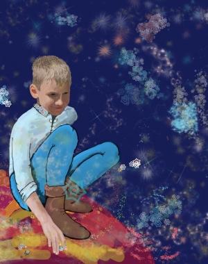 Обложка книги «Мама волшебника? (СИ)» — Александра Голубева