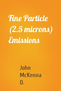 Fine Particle (2.5 microns) Emissions