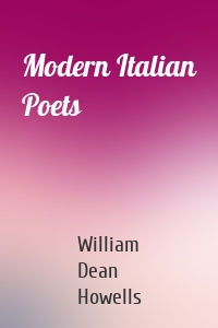 Modern Italian Poets