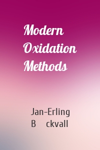 Modern Oxidation Methods