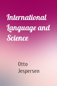 International Language and Science