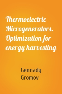 Thermoelectric Microgenerators. Optimization for energy harvesting