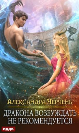 Обложка книги «Дракона возбуждать не рекомендуется» — Александра Черчень