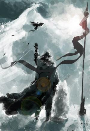 Обложка книги «Снежный Ворон» — Максим Бондарчук