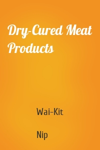 Dry-Cured Meat Products