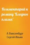 А Люксембург, С Ильин - Комментарий к роману 'Бледное пламя'