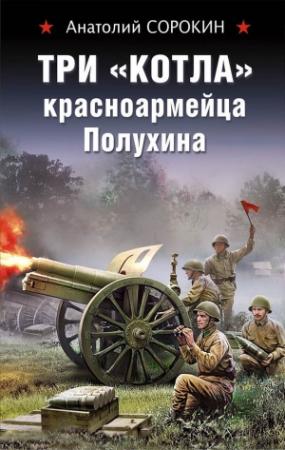 Обложка книги «Три «котла» красноармейца Полухина» — Анатолий Сорокин