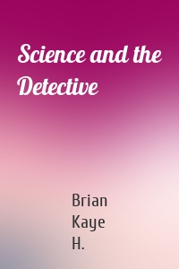 Science and the Detective