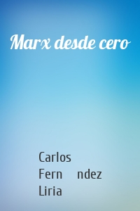 Marx desde cero