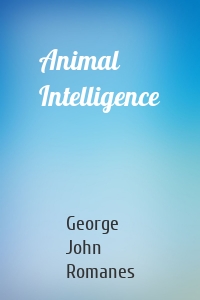 Animal Intelligence