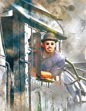 Обложка книги «Пыль и Уголь» — Александр Старостин