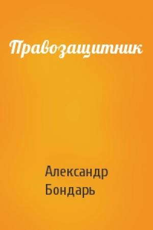 Обложка книги «Правозащитник» — Александр Бондарь