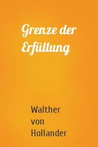 Grenze der Erfüllung