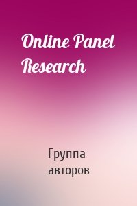 Online Panel Research