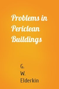 Problems in Periclean Buildings