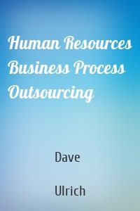 Human Resources Business Process Outsourcing