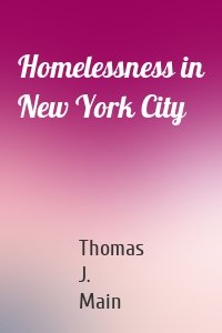 Homelessness in New York City