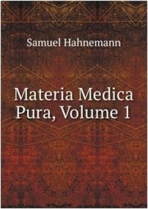 Обложка книги «Materia Medica Pura» — Самуил Ганеман