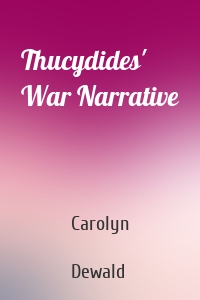 Thucydides' War Narrative
