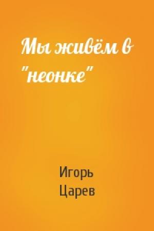 Обложка книги «Мы живём в "неонке"» — Игорь Царев