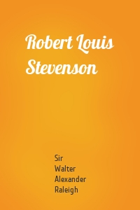 Robert Louis Stevenson
